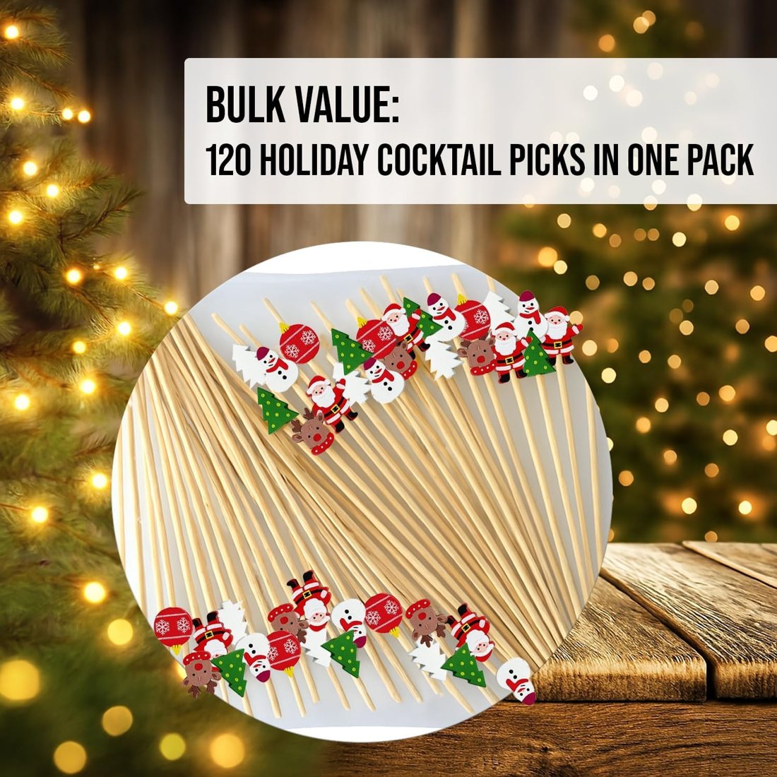 Christmas Cocktail Picks — 120, view 4