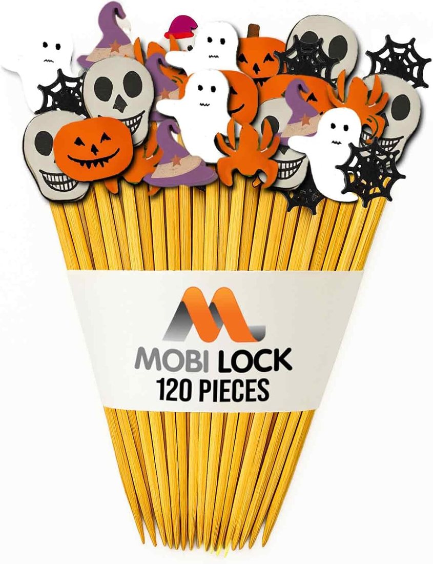 Mobi Lock Halloween Cocktail Picks — 120