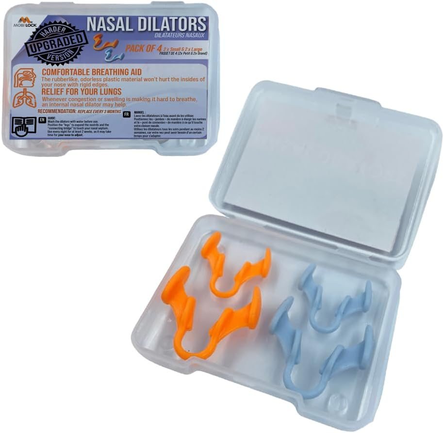 Mobi Lock Firm Nasal Dilators — 4 Pack