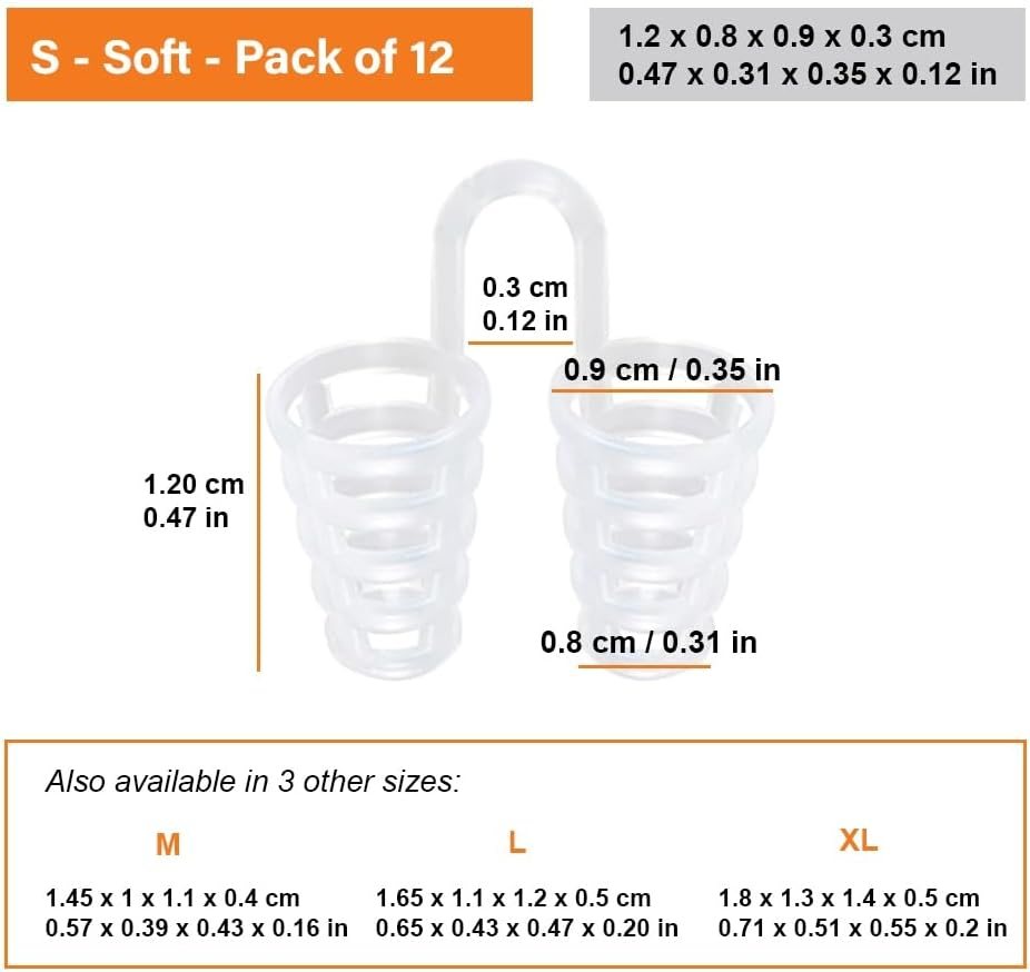 Soft Cone Nasal Dilators — 12 Pack, view 2