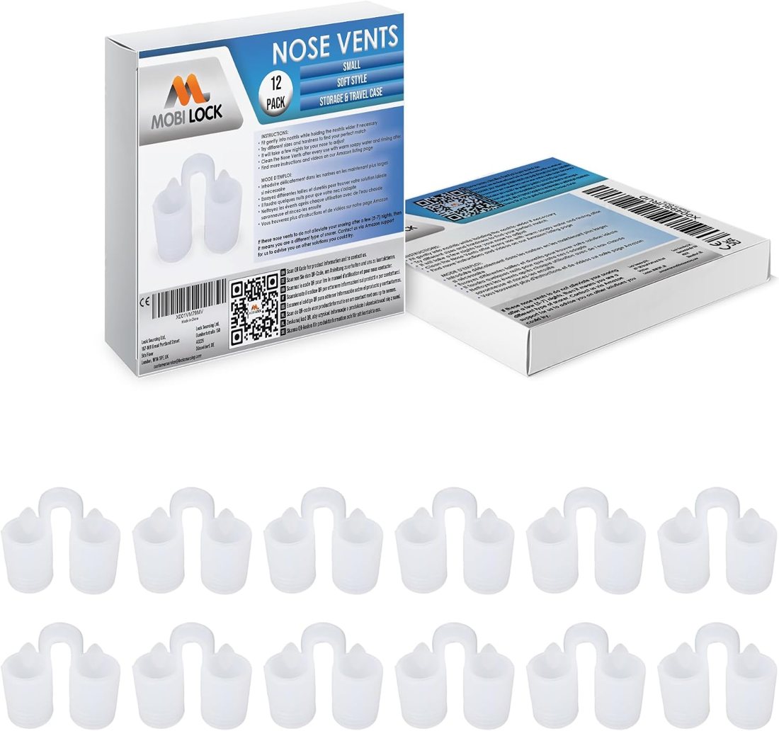 Mobi Lock Soft Nose Vents — 12 Pack