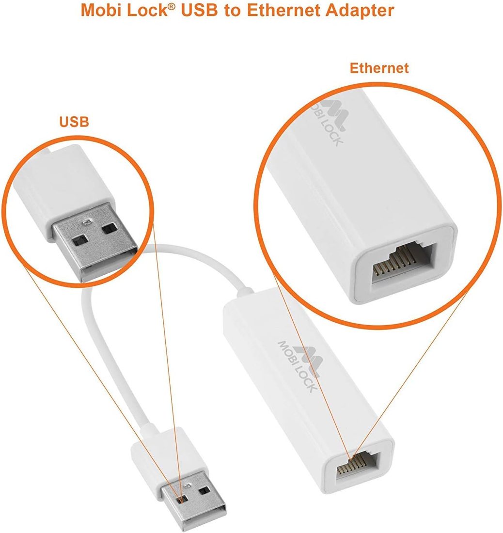 USB Ethernet Network Adapter, view 2