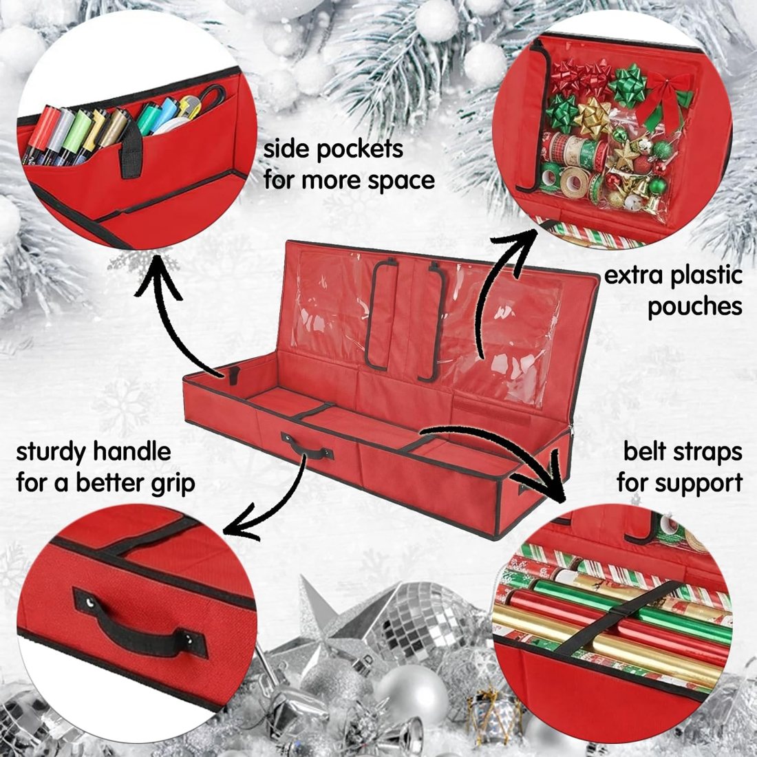 Wrapping Paper Storage Box, view 4